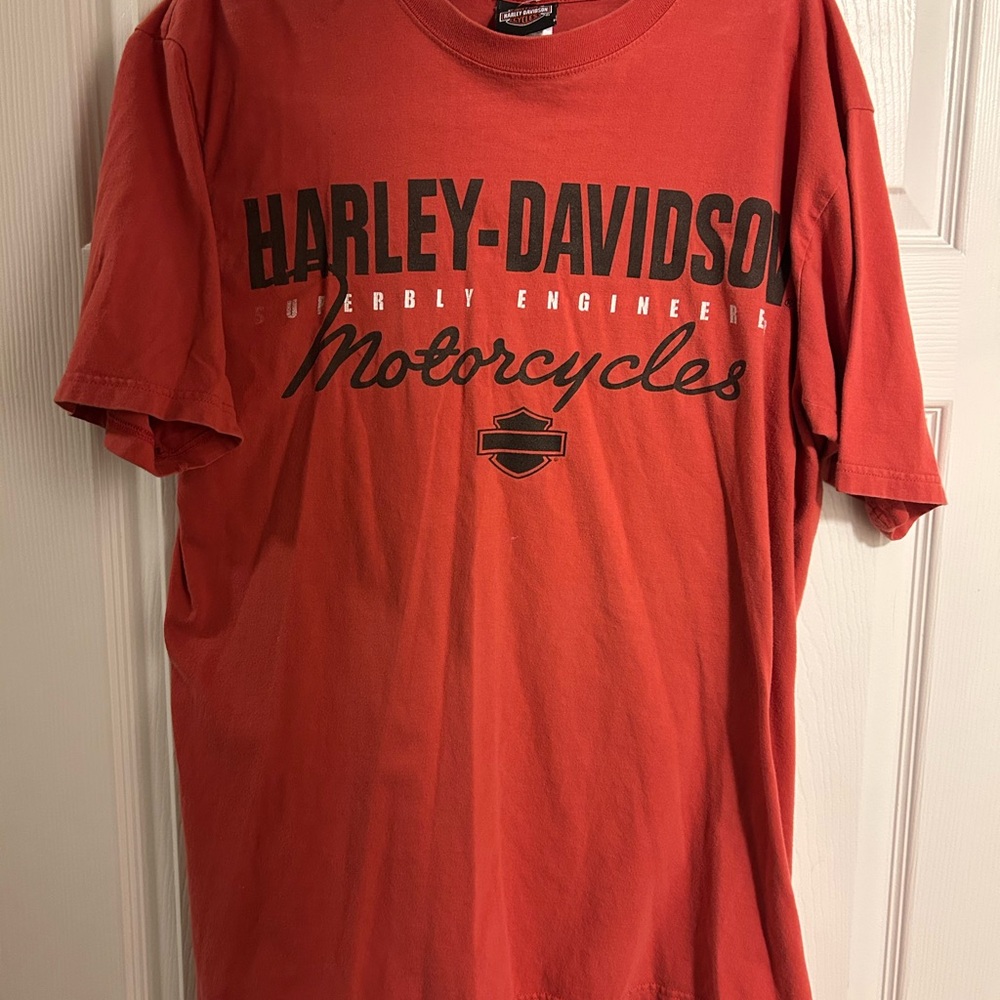 Harley-Davidson  Red Graphic Tee
